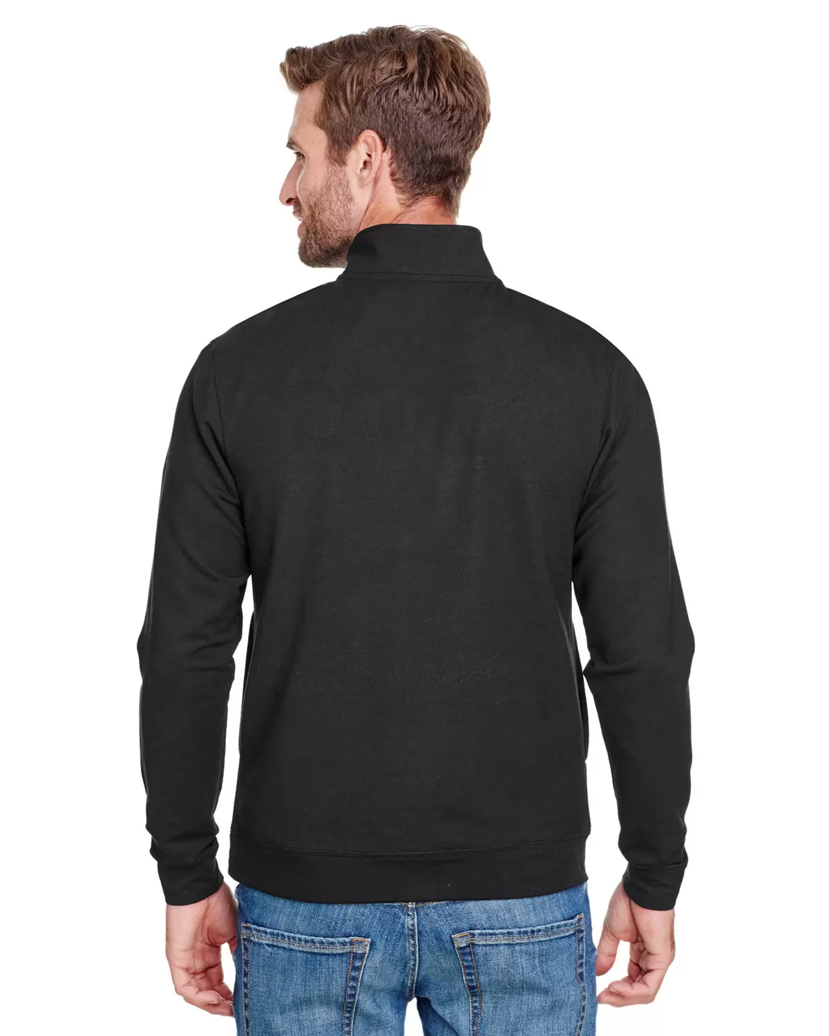 197 8434 Omega Stretch Terry Quarter-Zip Pullover SKU: 8434