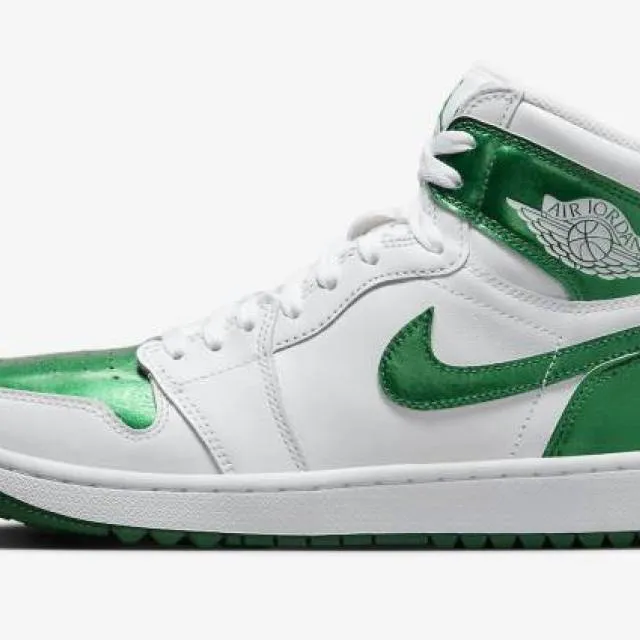 AIR JORDAN 1 HIGH GOLF METALLIC GREEN