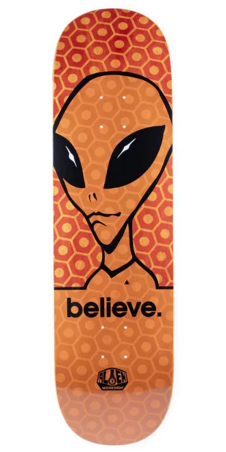 Alien Workshop Believe Hex Duo-Tone Skateboard Deck 8.75"