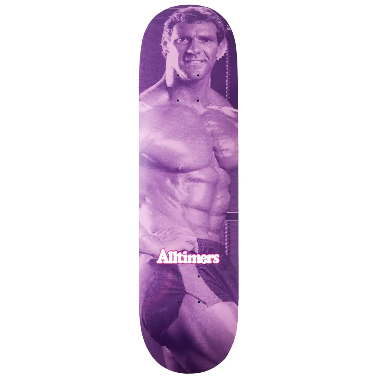 Alltimers 'Flex' Purple Skateboard Deck 8.5