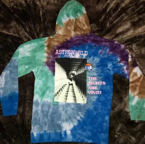 Astroworld Festival Run 2019 Tie Dye Hoodie