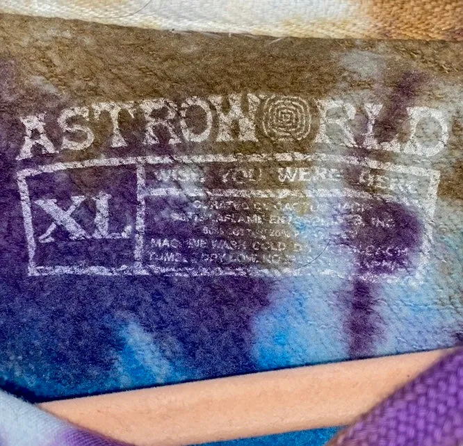 Astroworld Festival Run 2019 Tie Dye Hoodie