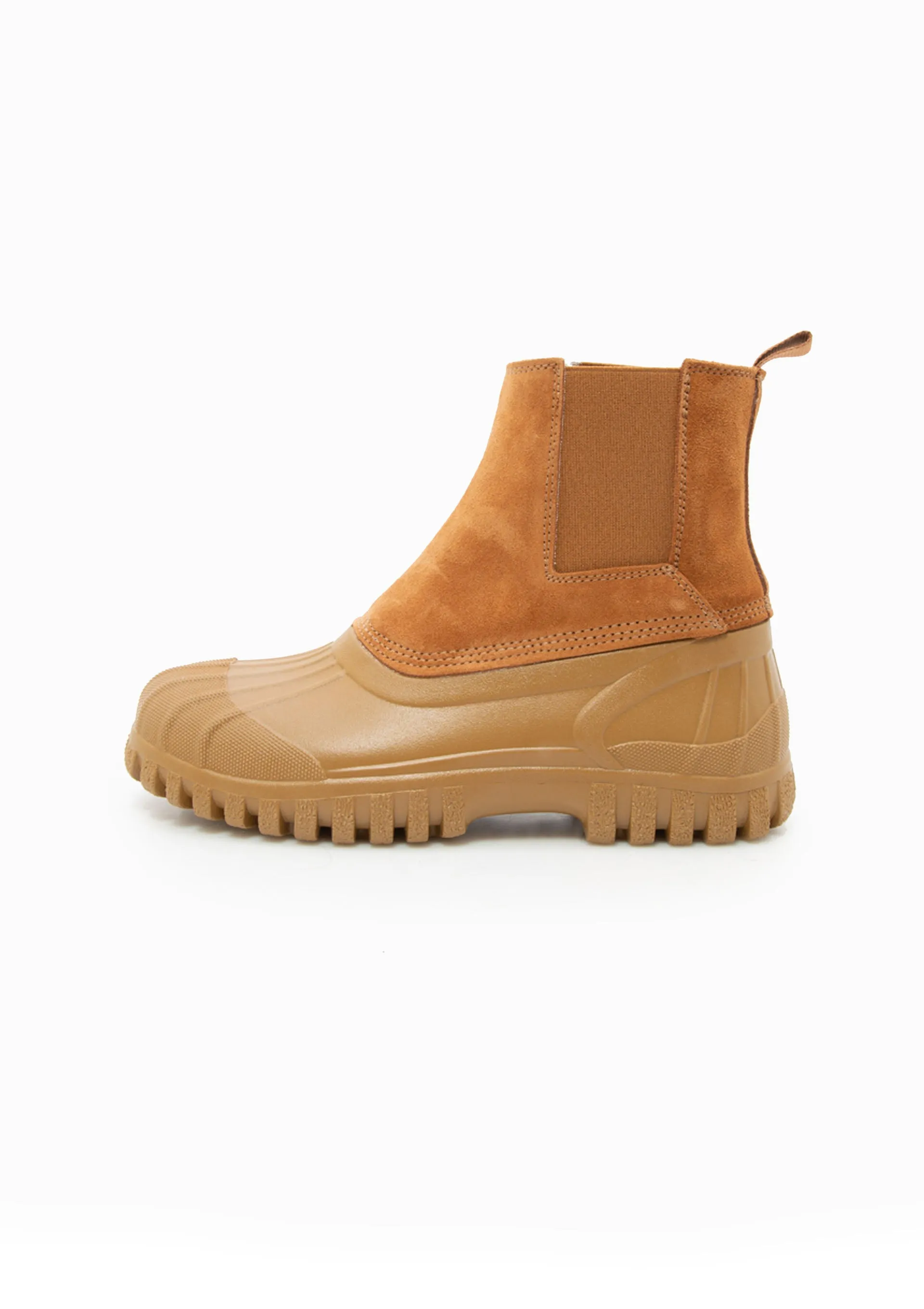 Balbi Boot | Cognac Suede Shearling