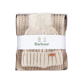 Barbour Saltburn Beanie & Scarf Gift Set