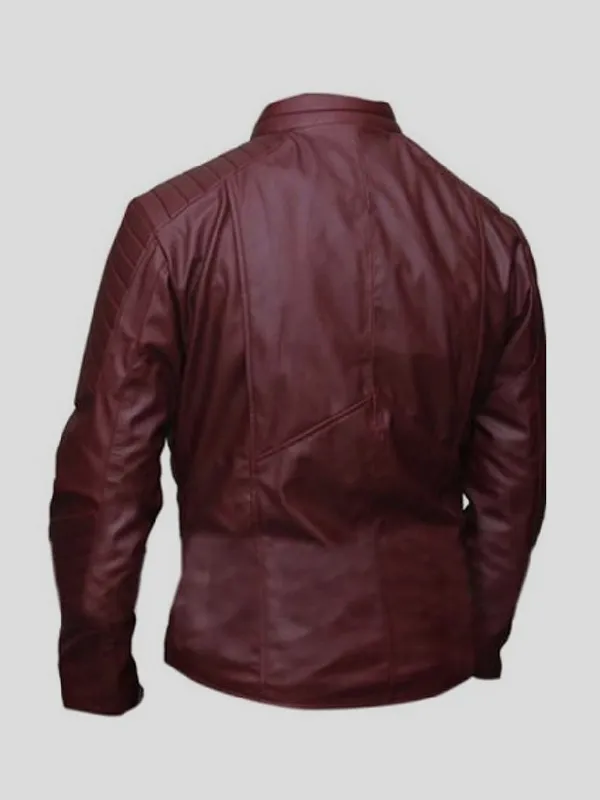 Batman vs Superman Dawn Of Justice Maroon Leather Jacket