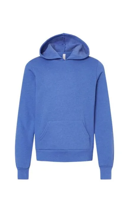 Bella + Canvas 3719Y Youth Sponge Fleece Hoodie