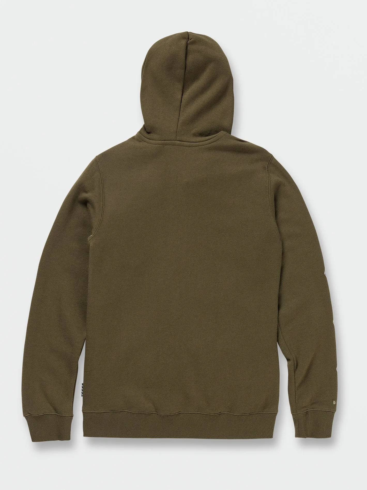 Big Boys Iconic Stone Zip Hoodie - Military