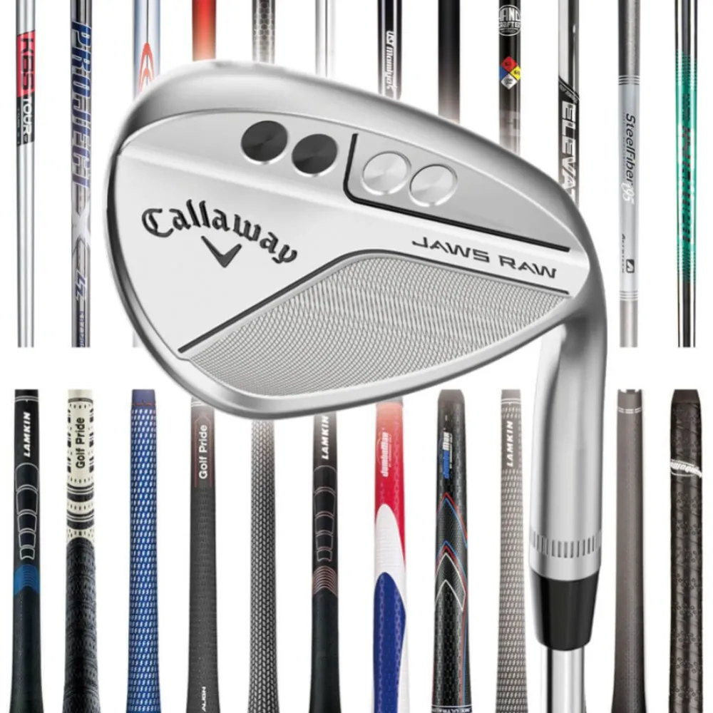 Callaway Jaws Raw Full Toe Face Chrome Custom Wedge