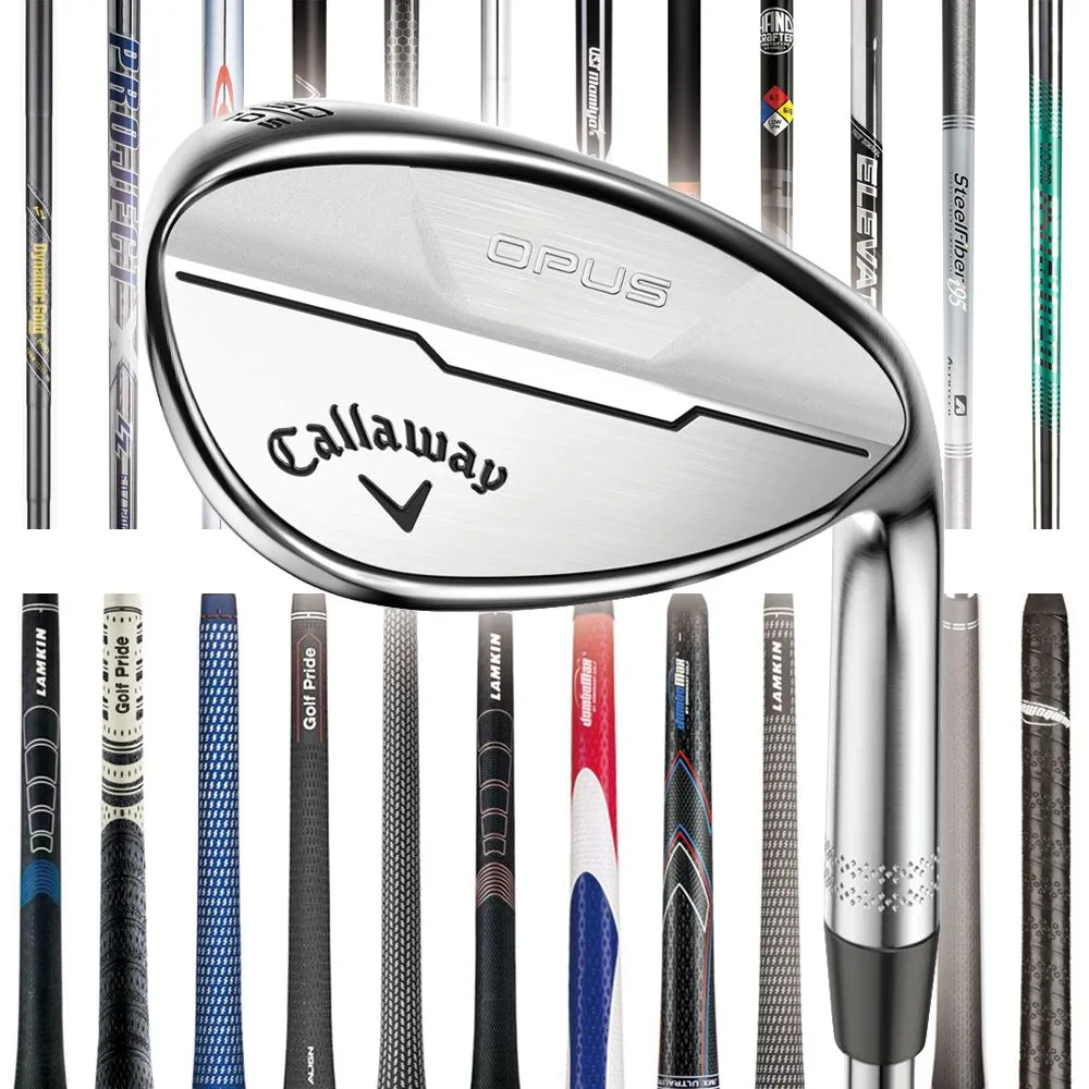 Callaway Opus Brushed Chrome Custom Wedge