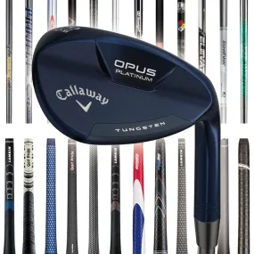 Callaway Opus Platinum Blue Custom Wedge