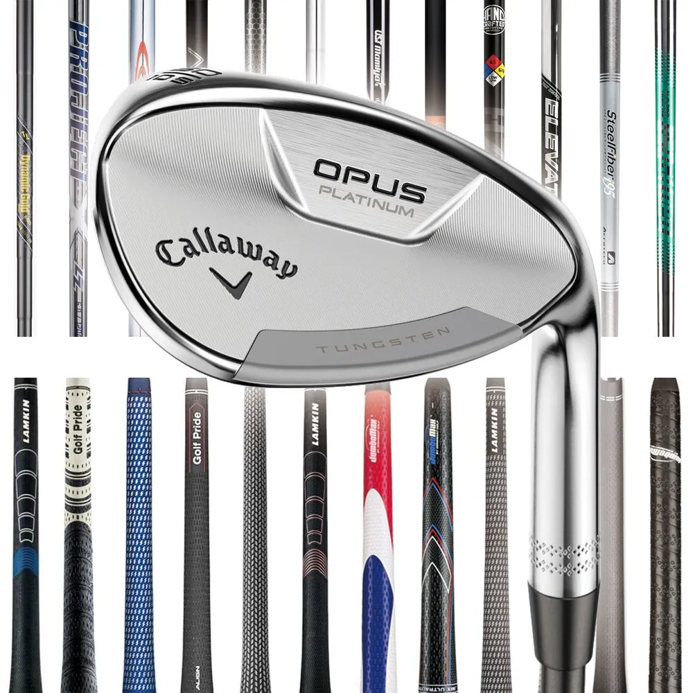 Callaway Opus Platinum Chrome Custom Wedge