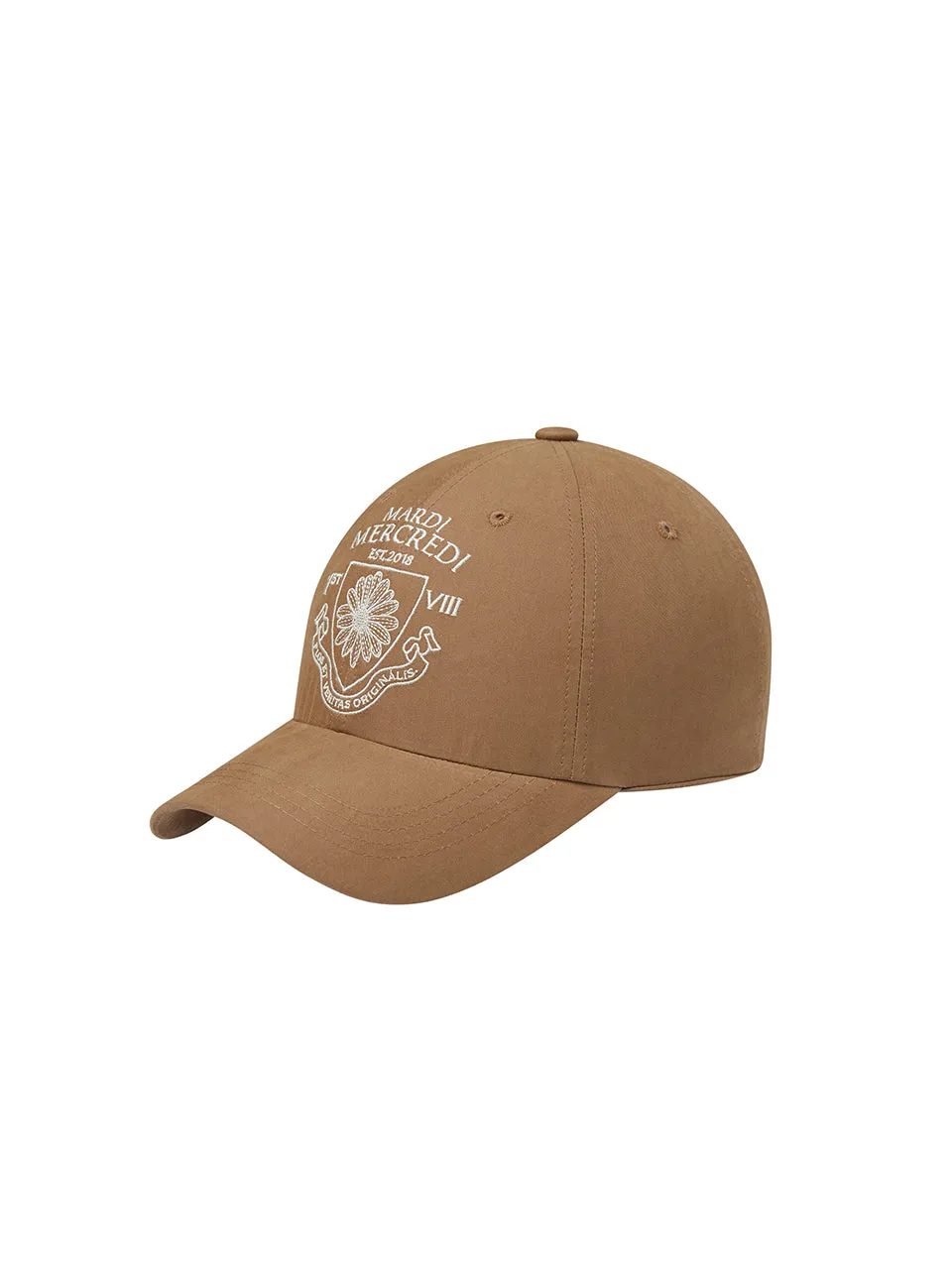 CAP ALUMNI EMBLEM DARKBEIGE