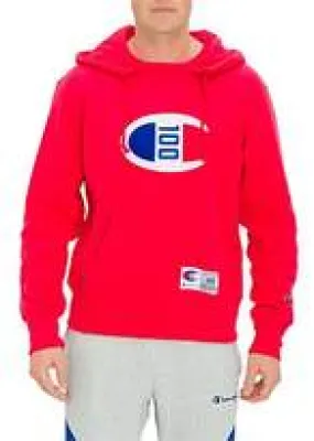 Champion Century C Logo Hoodie (M) - Scarlet Red