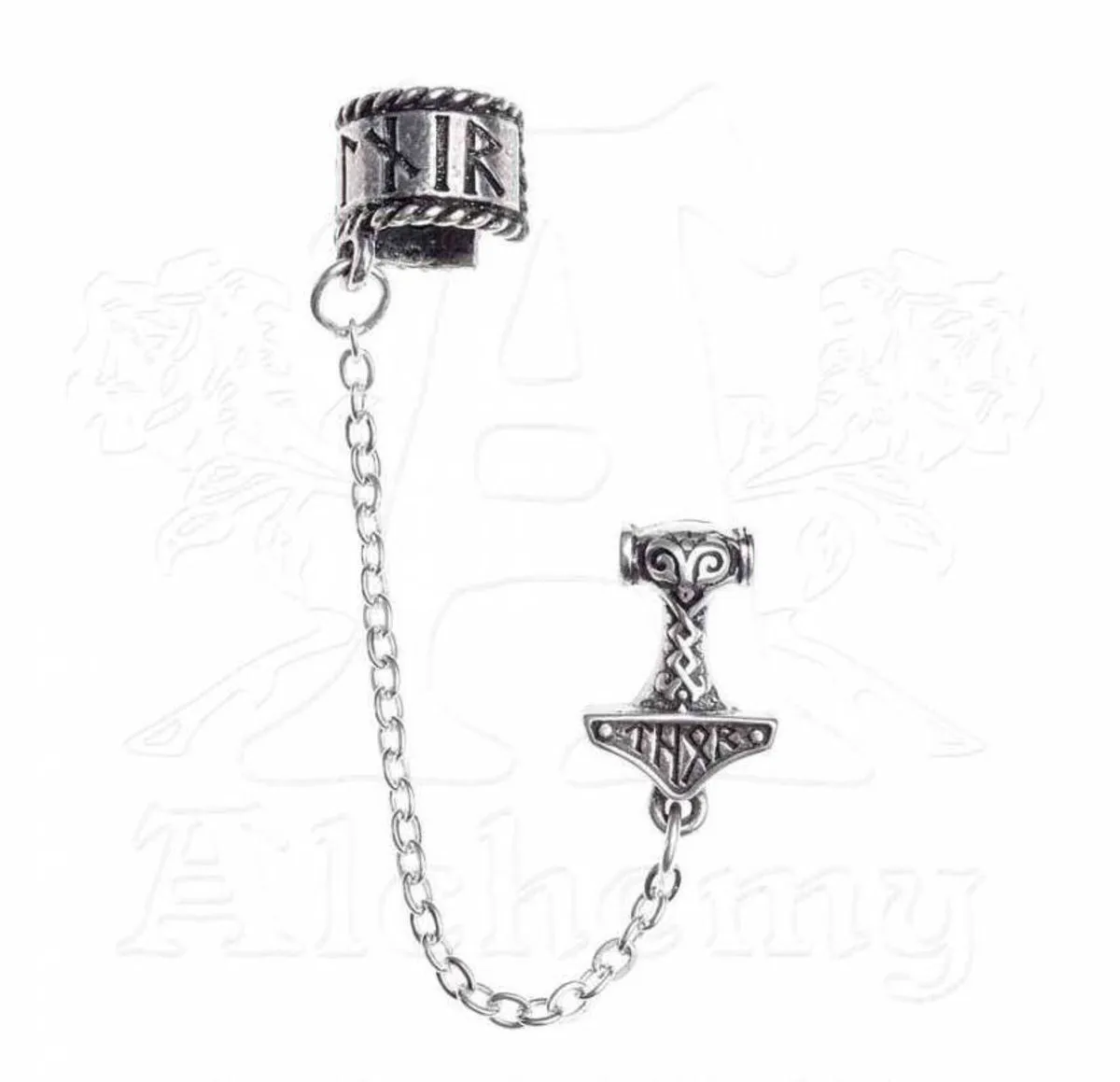 earring ALCHEMY GOTHIC - Thor Donner Earcuff