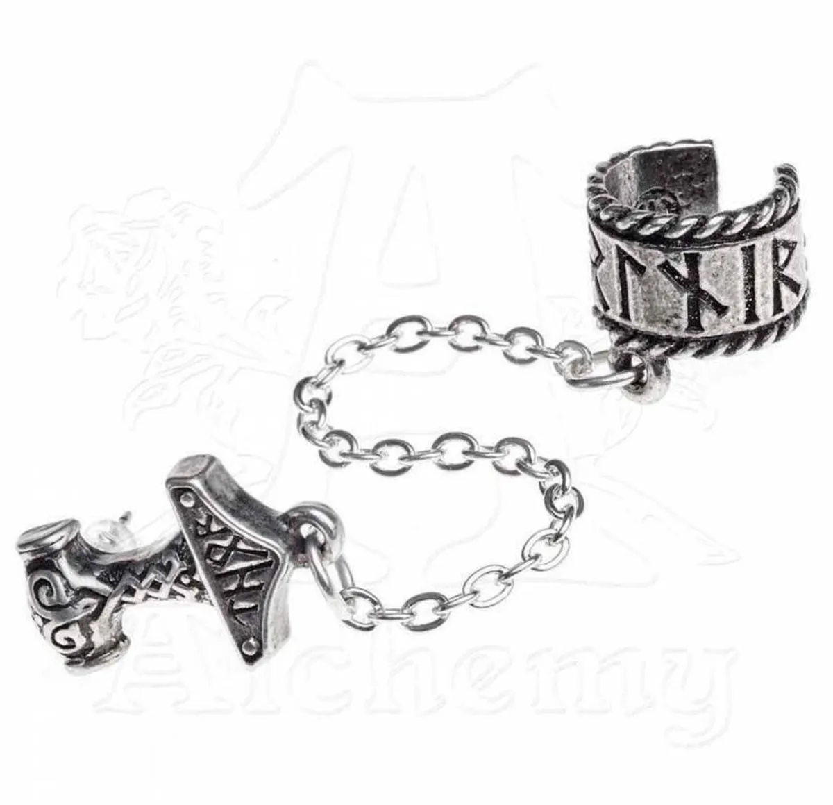 earring ALCHEMY GOTHIC - Thor Donner Earcuff