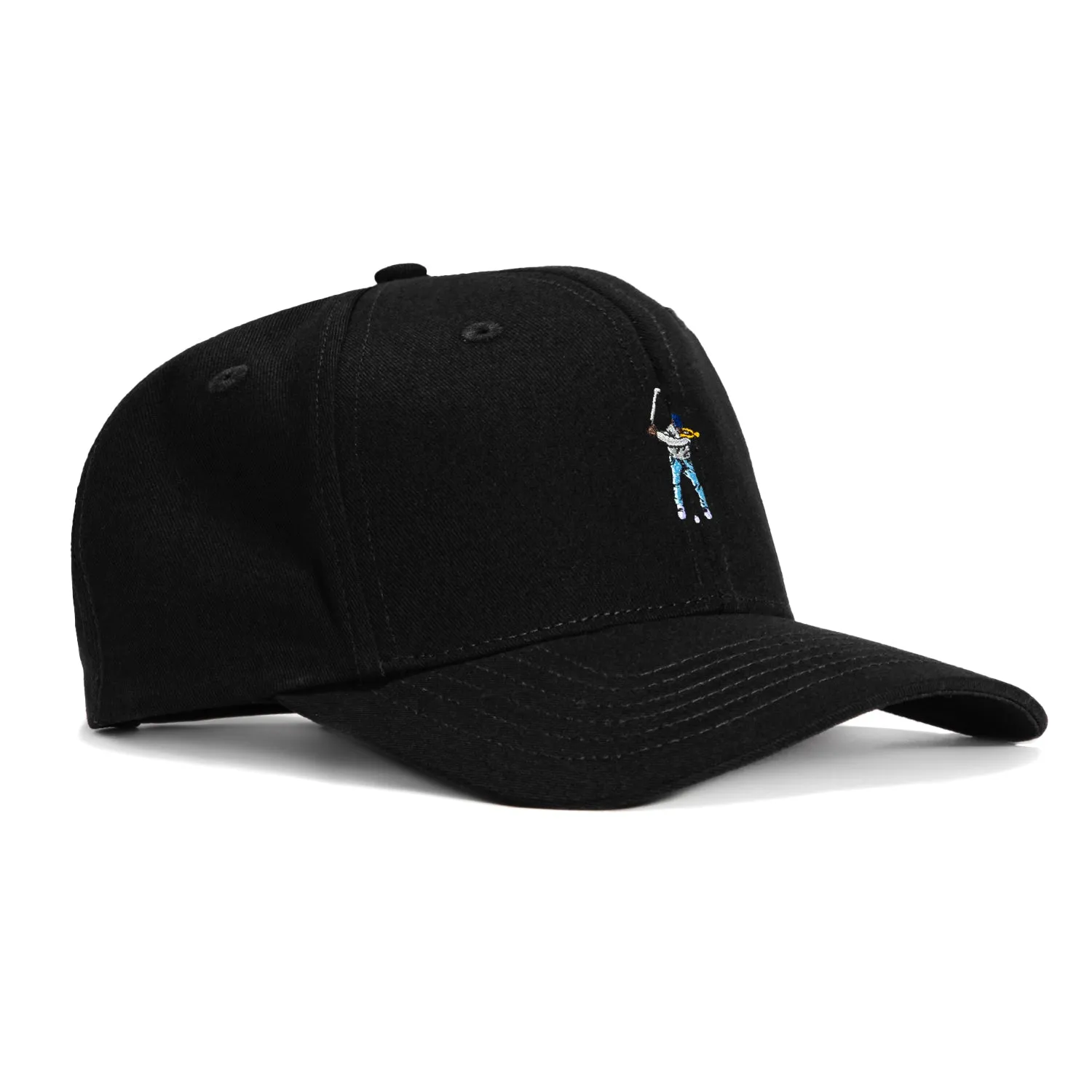 Eastside Golf Logo Monochrome Snapback Hat - Black