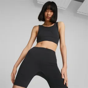 EVOKNIT Women's Crop Top | PUMA Black | PUMA Sustainable Fashion | PUMA 