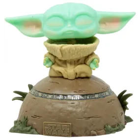 Funko POP Deluxe Star Wars The Mandalorian - Grogu Using The Force (green)