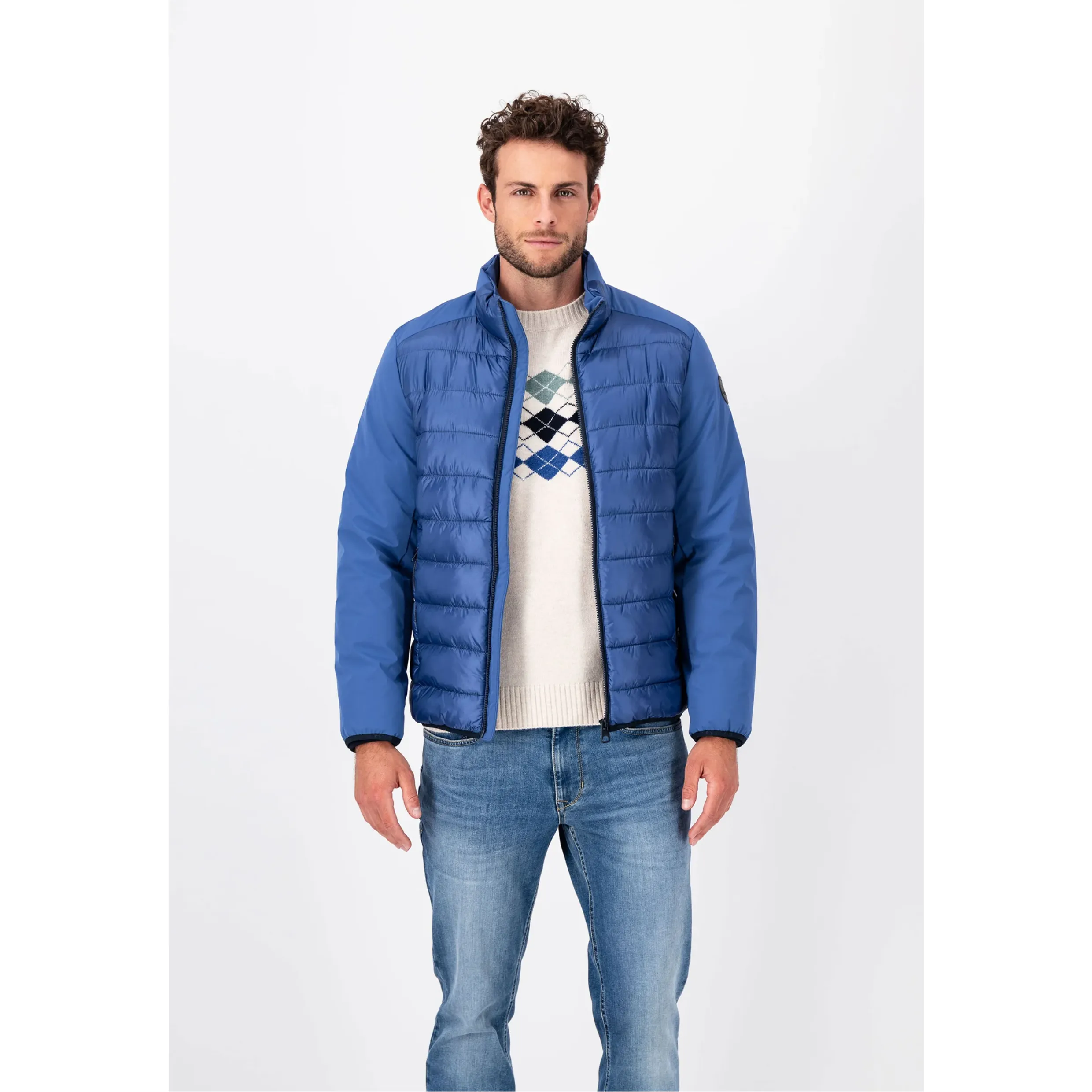 Fynch-Hatton Hybrid Quilted Jacket Wave 13092612