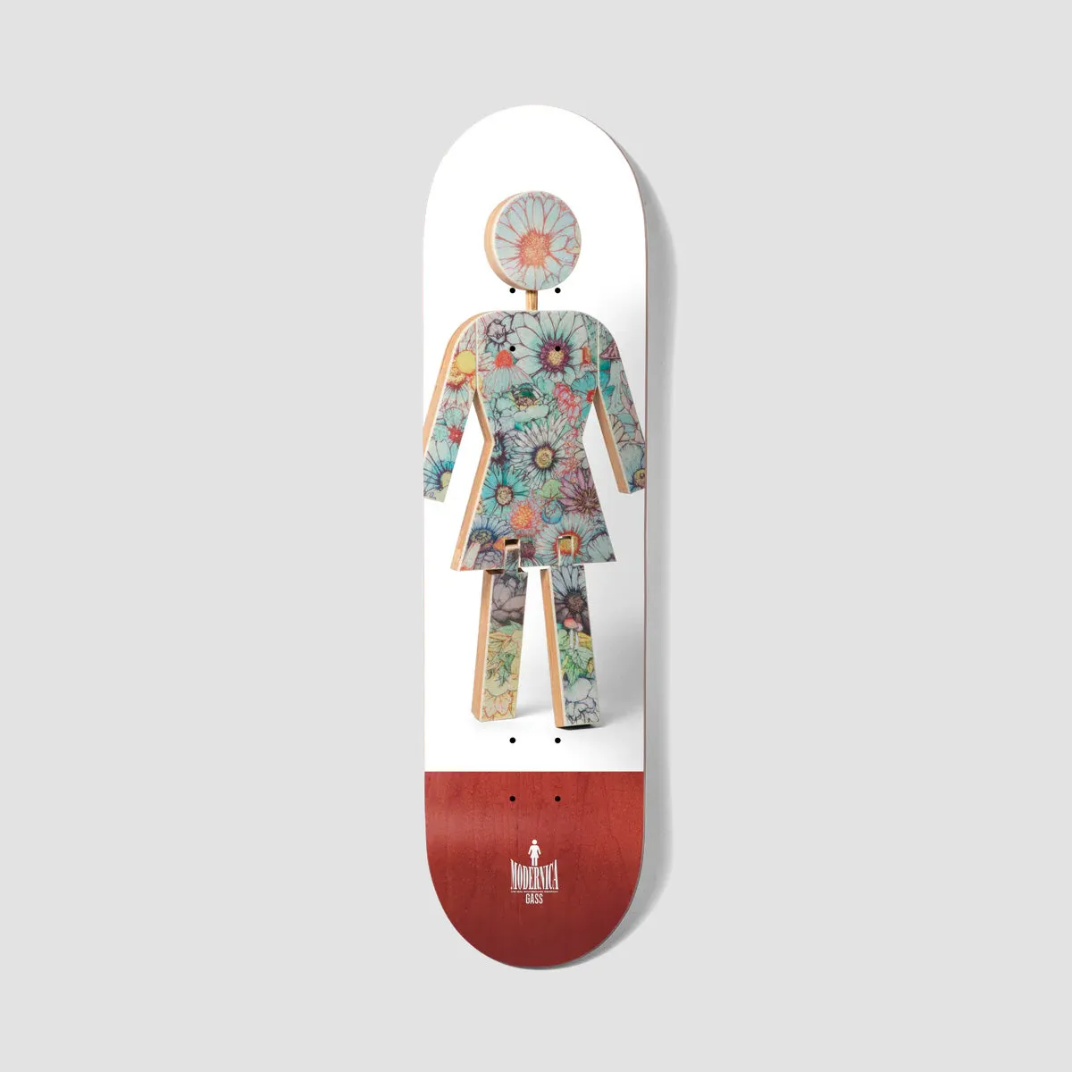 Girl Modernica OG Gass Skateboard Deck - 8.5