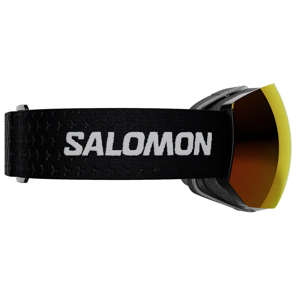 Goggles Salomon ---Radium Pro Black Multilayer Mid Red