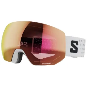 Goggles Salomon ---Radium Pro White Multilayer Ruby