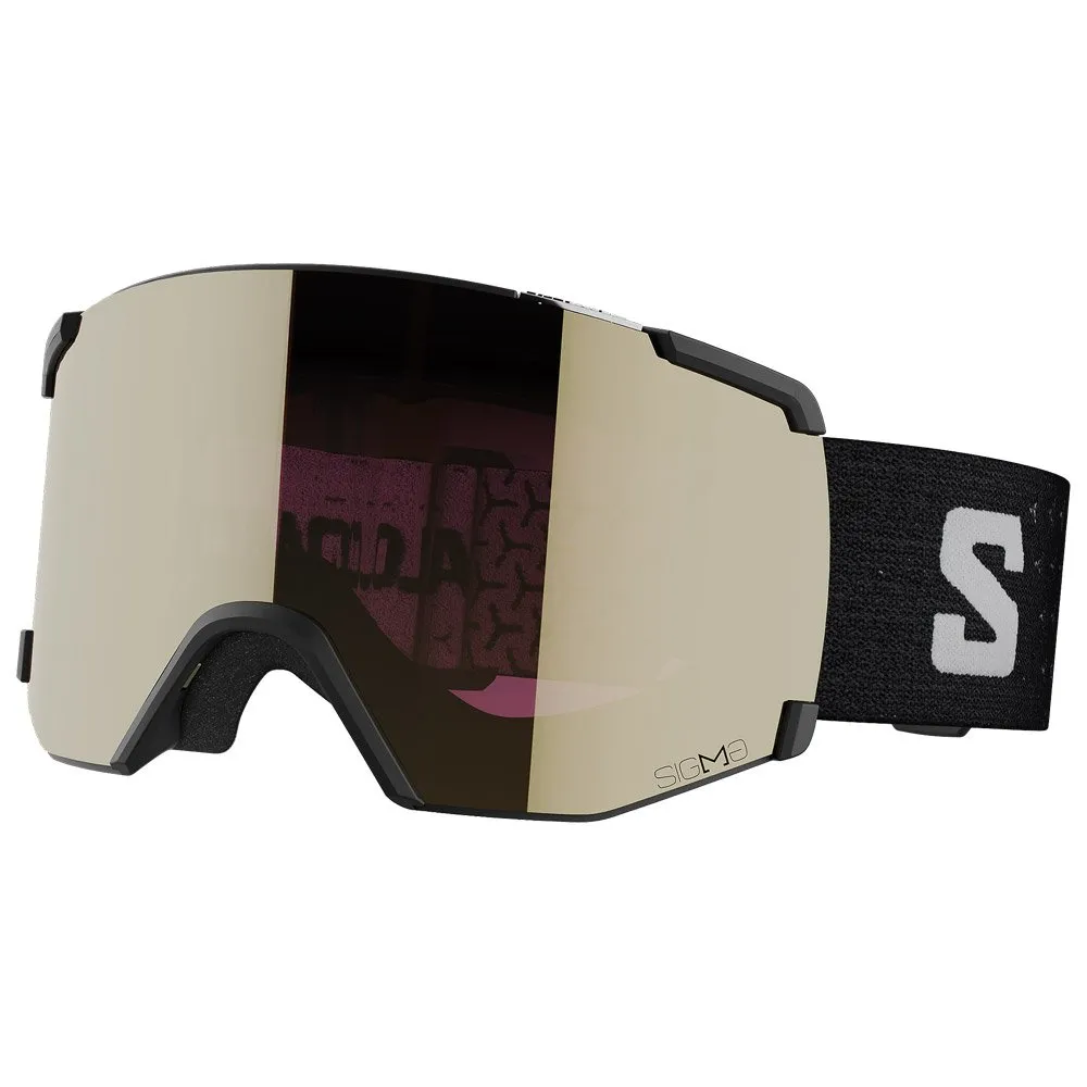 Goggles Salomon ---S/View Black Sigma Black Gold