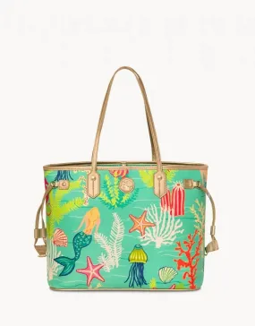 Golden Mermaid Jetsetter Tote