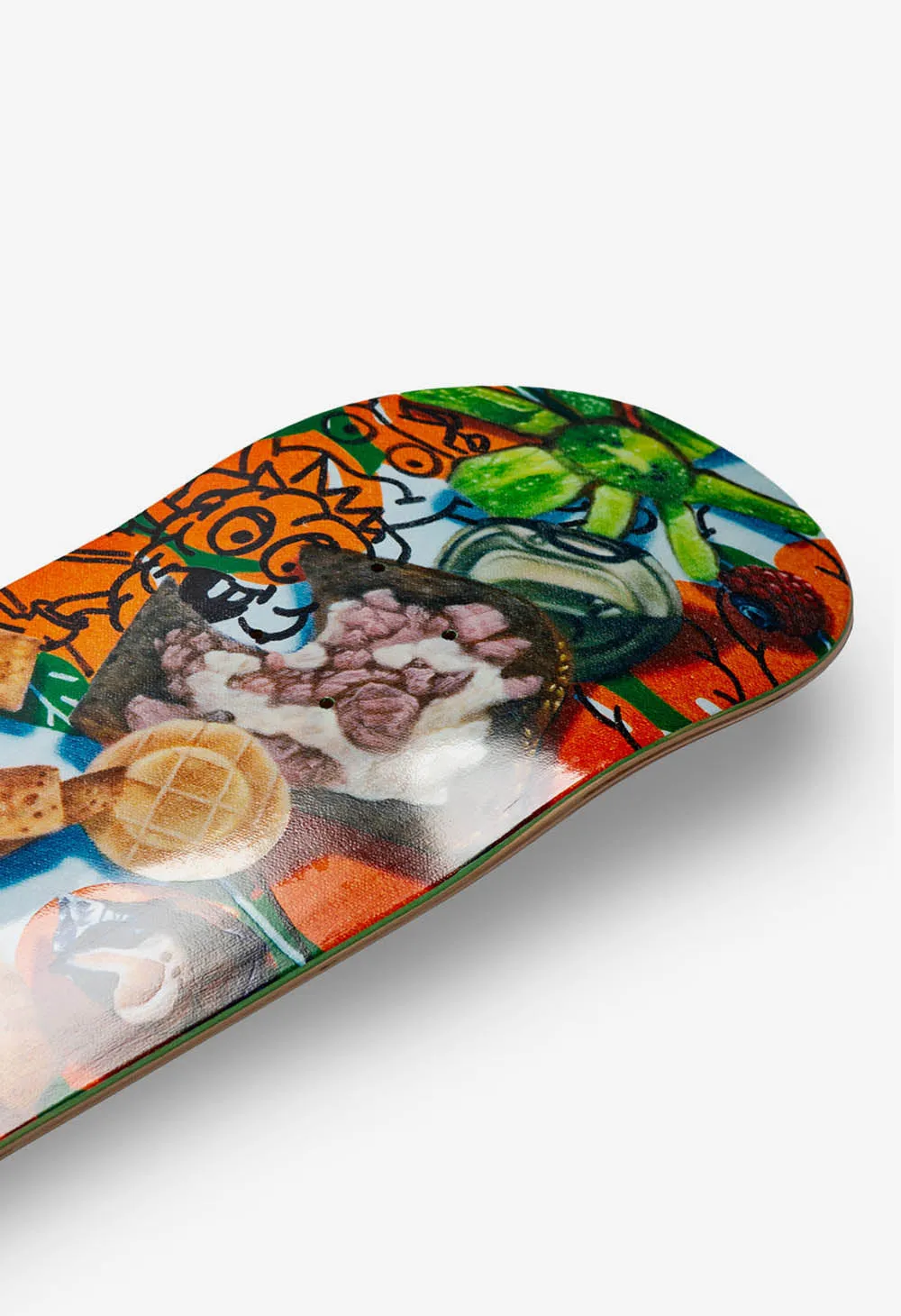 H0DDLE SNACK REPORT 8.375 SKATEBOARD DECK