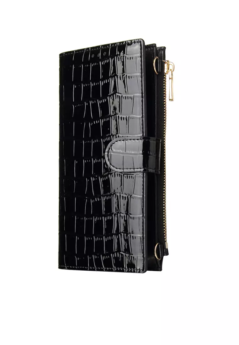 HAPPY FRIDAYS Faux Crocodile texture Leather Phone Case Bag QYS200