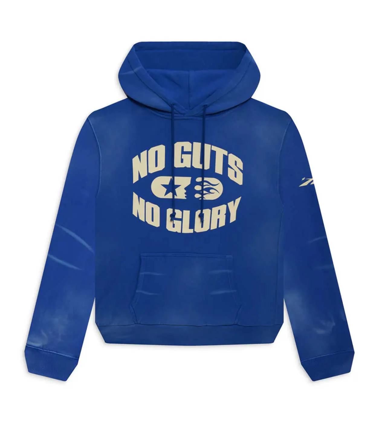 Hellstar Sports No Guts No Glory Hoodie Blue