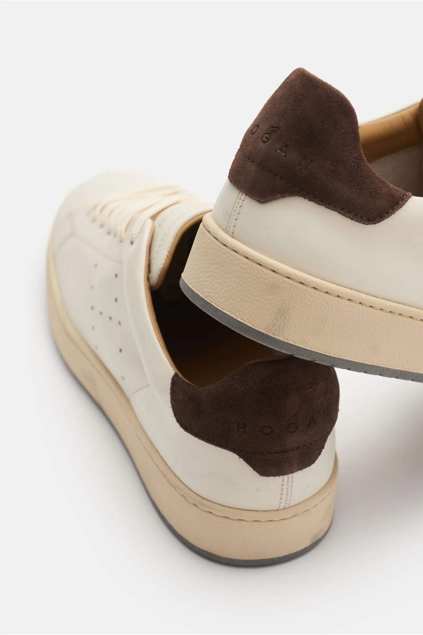 HOGAN sneakers off-white/dark brown