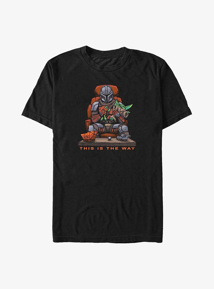 Hot Topic Extra Soft Star Wars The Mandalorian Way Of Dad T-Shirt