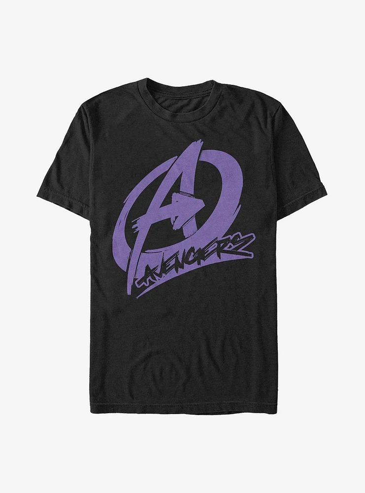 Hot Topic Marvel Avengers Avenger Graffiti T-Shirt