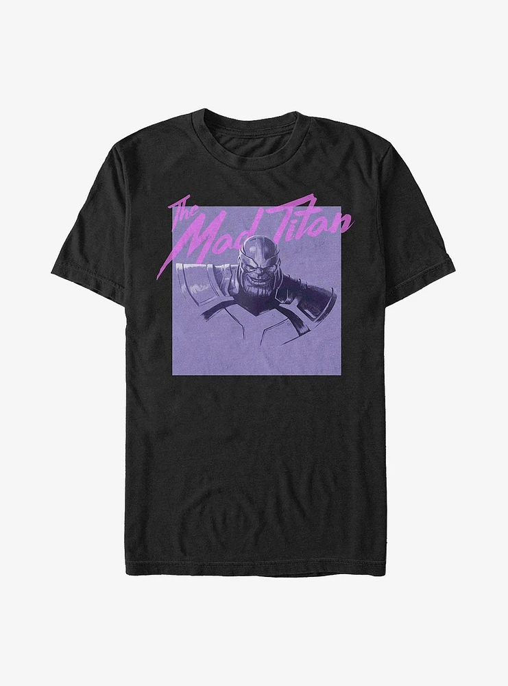 Hot Topic Marvel Avengers Electric Thanos T-Shirt