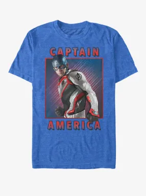 Hot Topic Marvel Avengers: Endgame Captain America Armor Solo Box T-Shirt