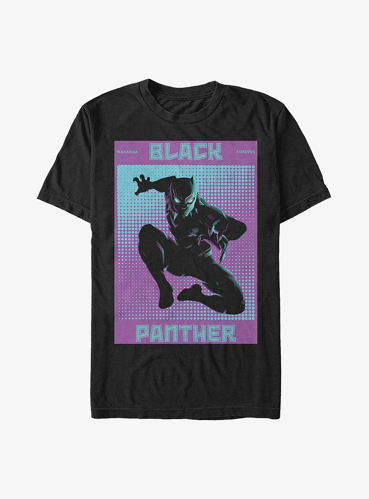 Hot Topic Marvel Black Panther Software T-Shirt