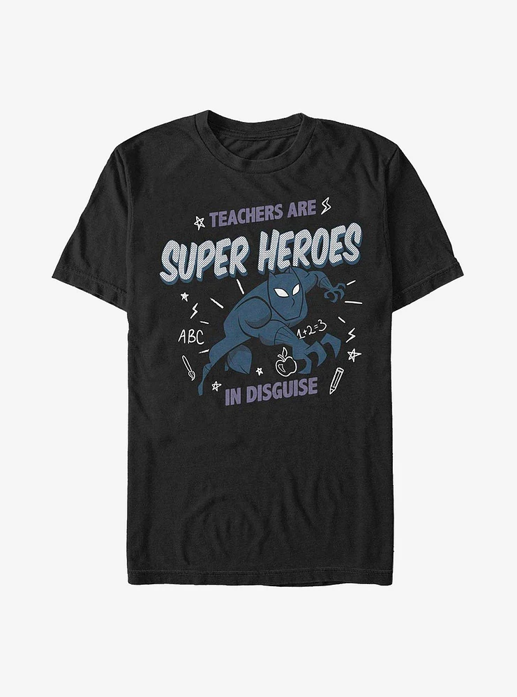 Hot Topic Marvel Black Panther Teachers Are Super Heroes T-Shirt