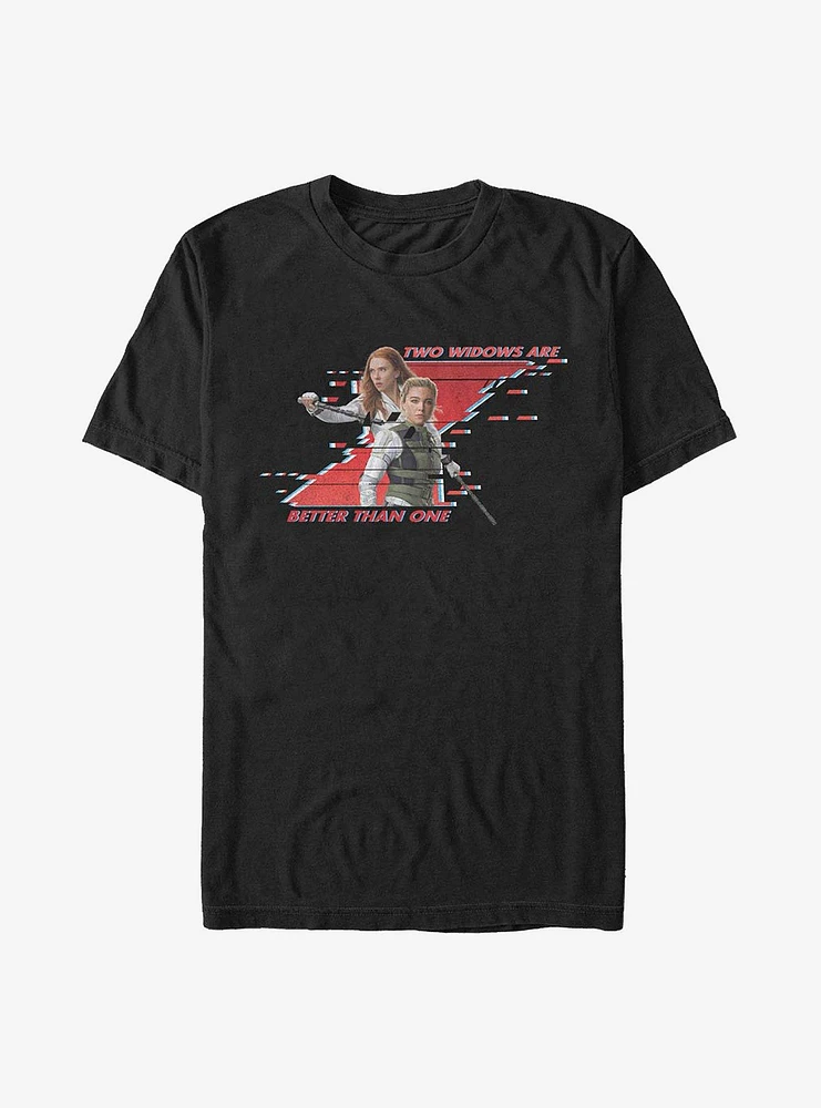 Hot Topic Marvel Black Widow Better Than One T-Shirt