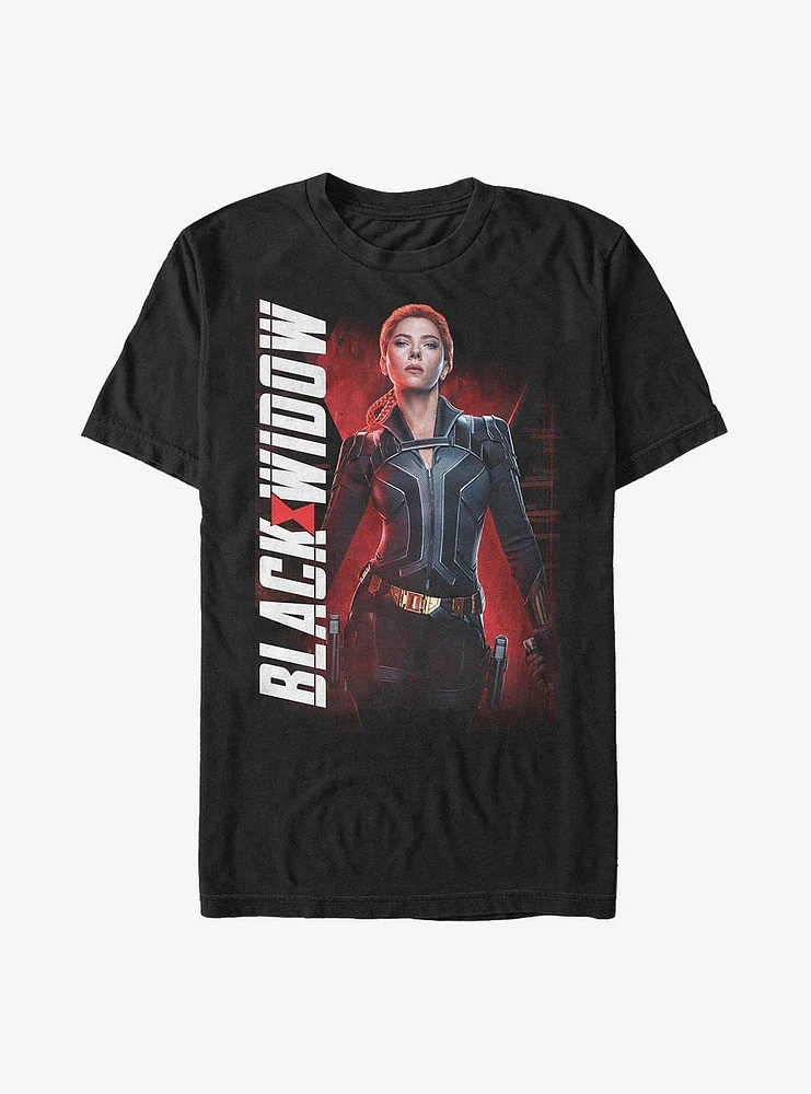 Hot Topic Marvel Black Widow Epic T-Shirt