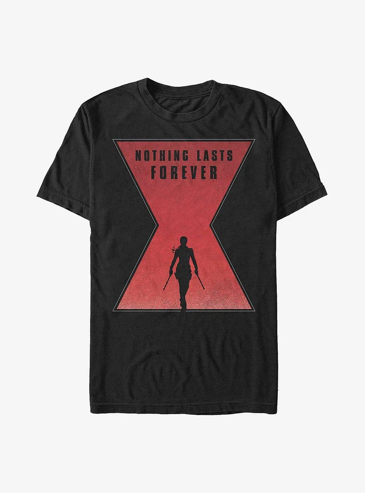 Hot Topic Marvel Black Widow Forever T-Shirt