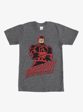 Hot Topic Marvel Daredevil Superhero Man Without Fear T-Shirt