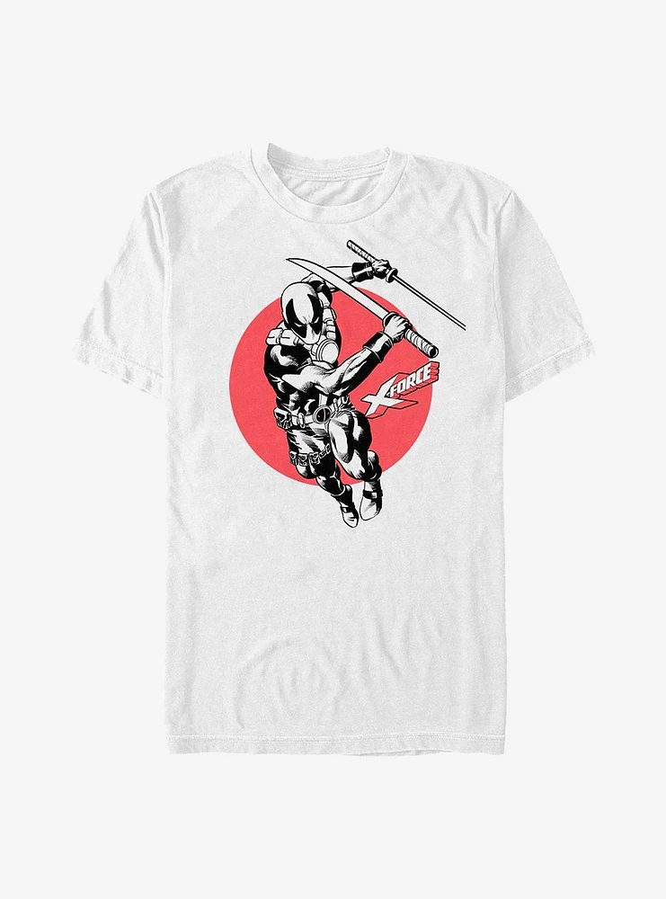 Hot Topic Marvel Deadpool Dead Force T-Shirt