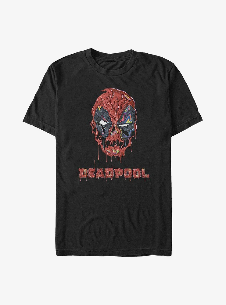 Hot Topic Marvel Deadpool Melting T-Shirt