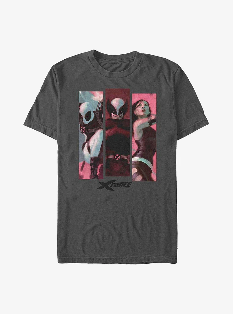 Hot Topic Marvel Deadpool Panel Up T-Shirt