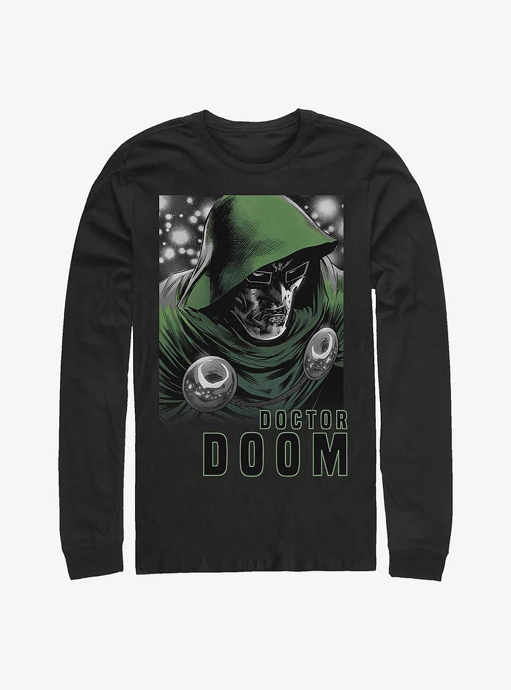 Hot Topic Marvel Fantastic Four Doom Gloom Long-Sleeve T-Shirt