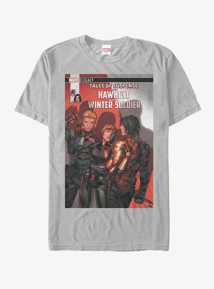 Hot Topic Marvel Hawk Eye Tales of Suspence T-Shirt