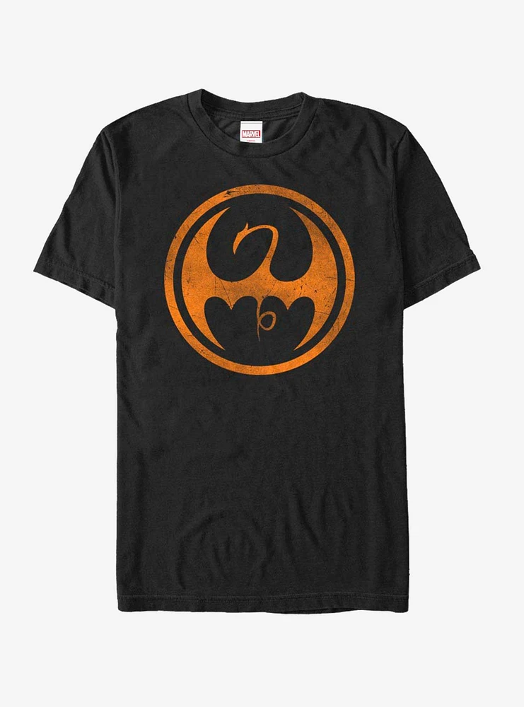 Hot Topic Marvel Orange Fist T-Shirt