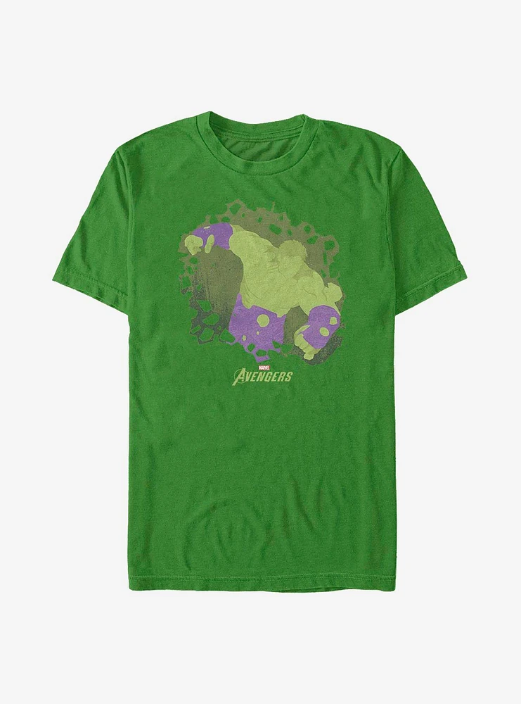 Hot Topic Marvel The Hulk Silhouette T-Shirt