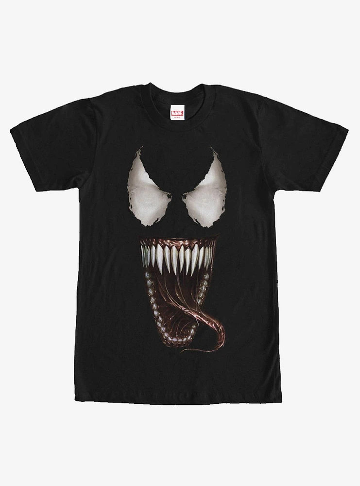 Hot Topic Marvel Venom Tongue T-Shirt